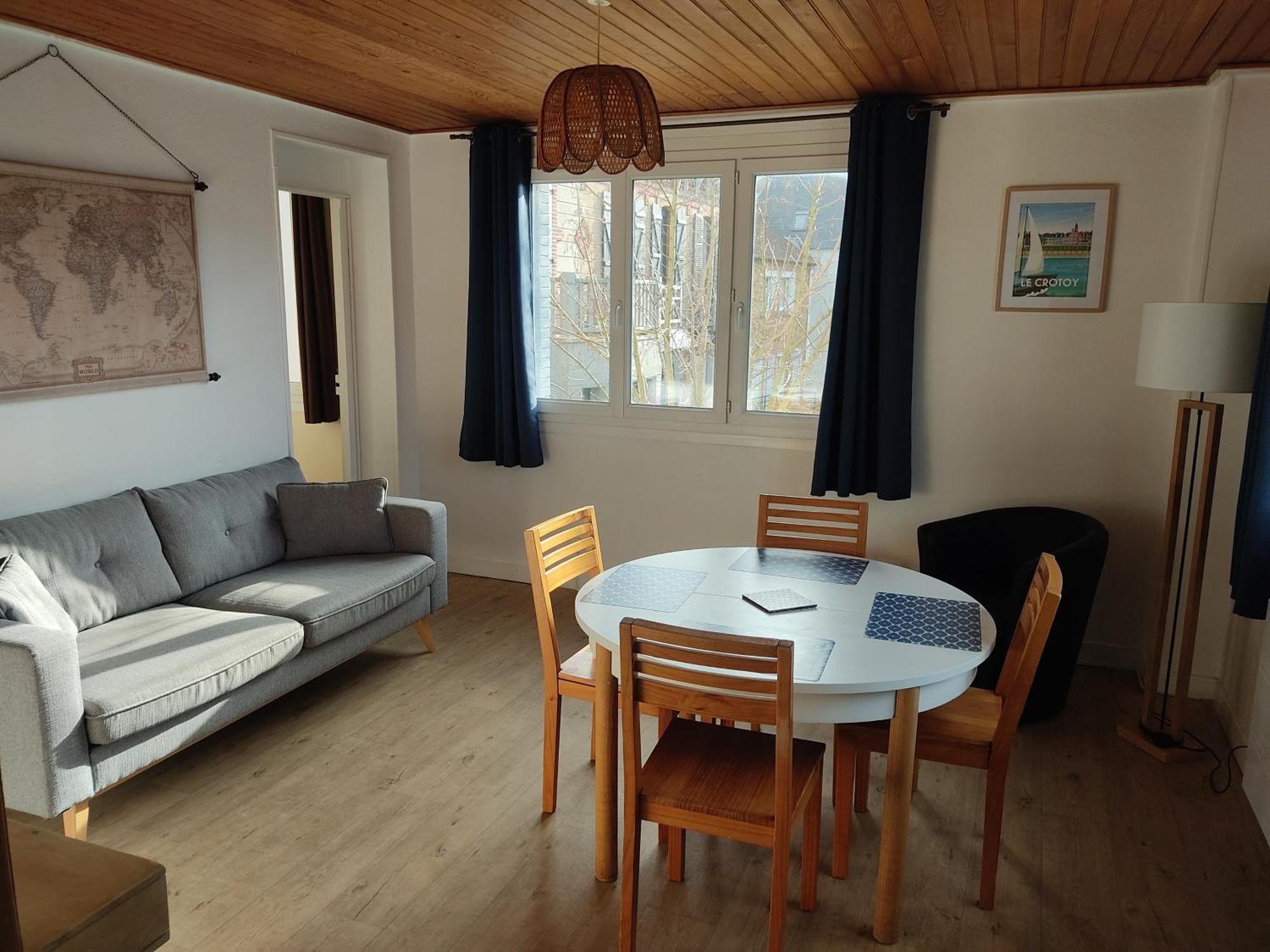 Appart Le Crotoy Becassine 50Metres Plage,Centre. 외부 사진